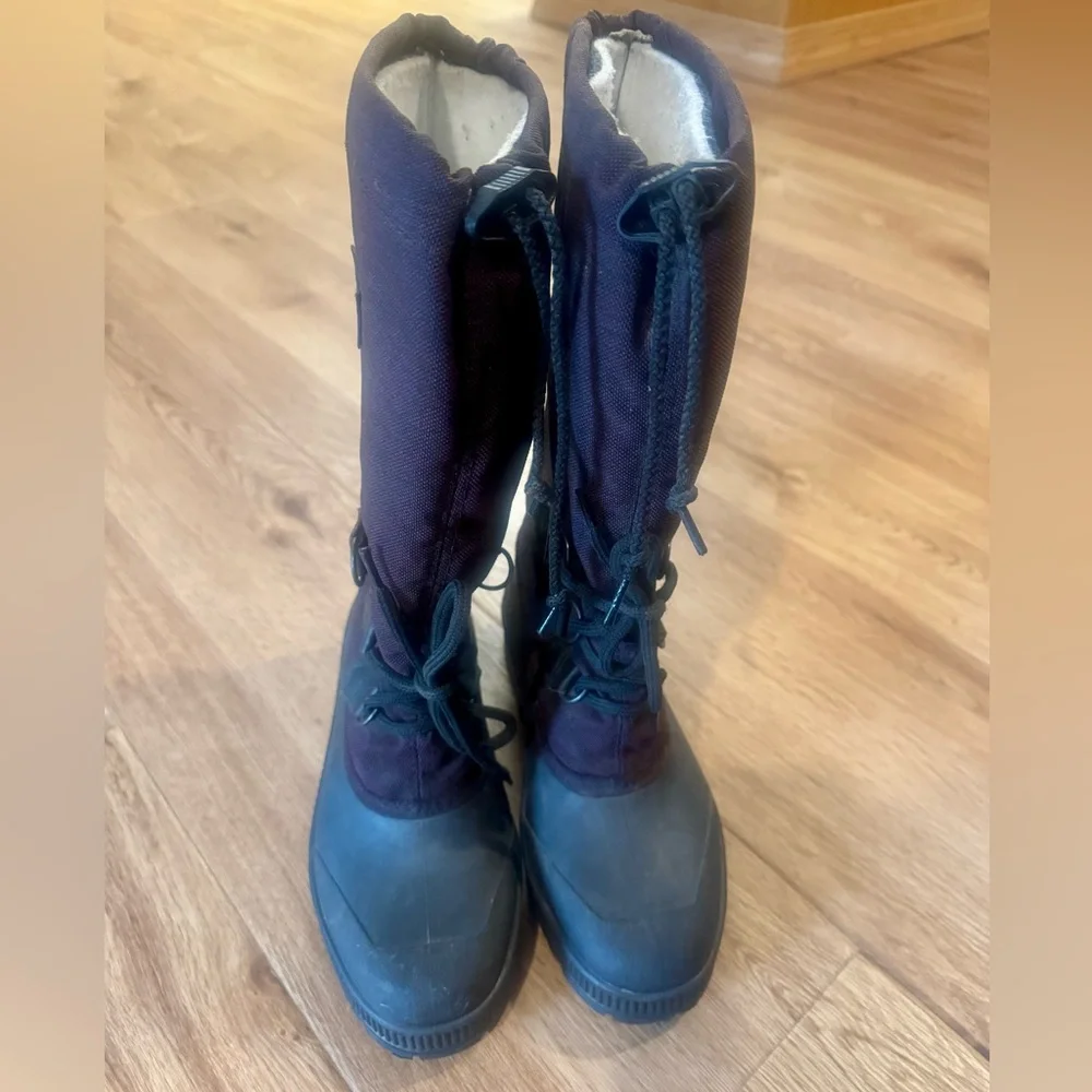 SOREL Kaufman Snowcap Tall Women's 8 Winter Boots Waterproof Insulated Snow Boot